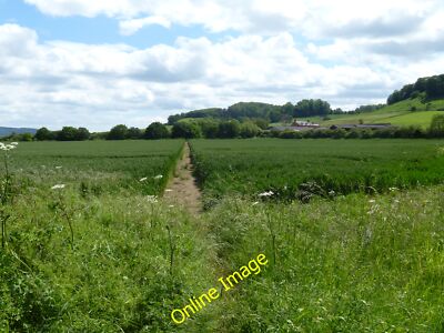 Foto 12x8 Zwei Wege zu gehen [2] Dumbleton Es gibt zwei Fußwege ab f c2012