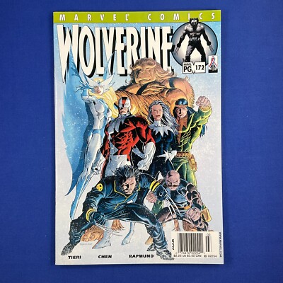 Wolverine #172 NEWSSTAND UPC Alpha Flight Marvel Comics X-Men 2002 Comic Book