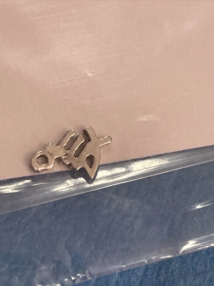 Дева знак зодиака вышивка крестом узор с шармом палисандр усадьба - Изображение 3 из 4