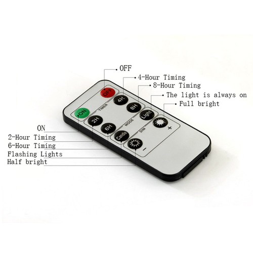 S/M/L Glass Flickering Flameless LED Candles Battery Remote Control Mood Lights - Picture 4 of 18