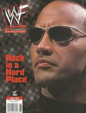 JUNE 2000 WWF WRESTLING MAGAZINE THE ROCK BIG BOSS MAN ACOLYTES DUDLEY BOYZ