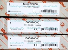 1pcs Weidmuller Safety relay SCS 24VDC P1SIL3DS 1303890000