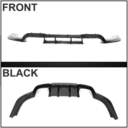 Carbon Heckdiffusor Diffusor Spoiler Heckansatz für BMW 2 Coupe F87 M2 2015-2018 - Bild 10 von 11