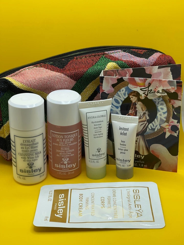 Sisley Set de Regalo Tamaño de Viaje en Bolsa 8 Piezas NUEVO Foto 4 de 4