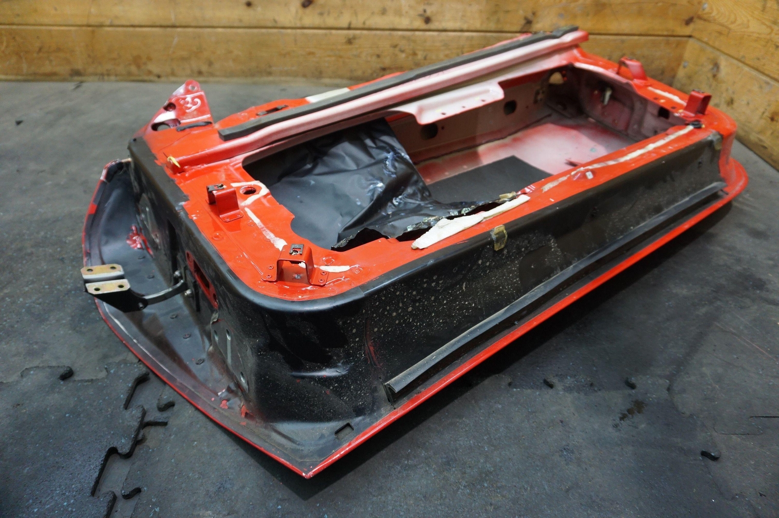 Right Passenger Door Shell Red 65909011 OEM Ferrari 360 Spider Modena *Note*