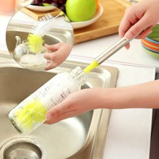 Bottle Cup Cleaning Brush Kitchen Washer Tool Long Handle Brew Scrubbing Cleaner