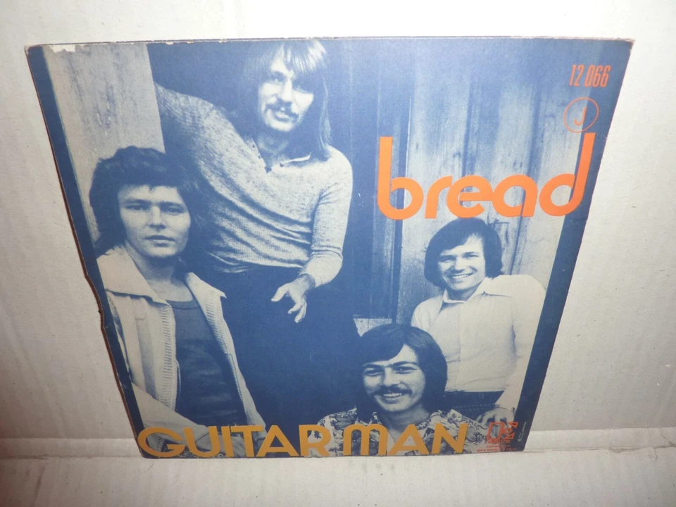 RARE TEST PRESSING . BREAD - The Guitar Man . SP 45T 7' . 1972 . POP ROCK . EX - Photo 2/4