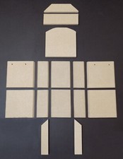 Feuerraumauskleidung A für Caminos Valencia Kaminofen Ersatzteile Brennraum