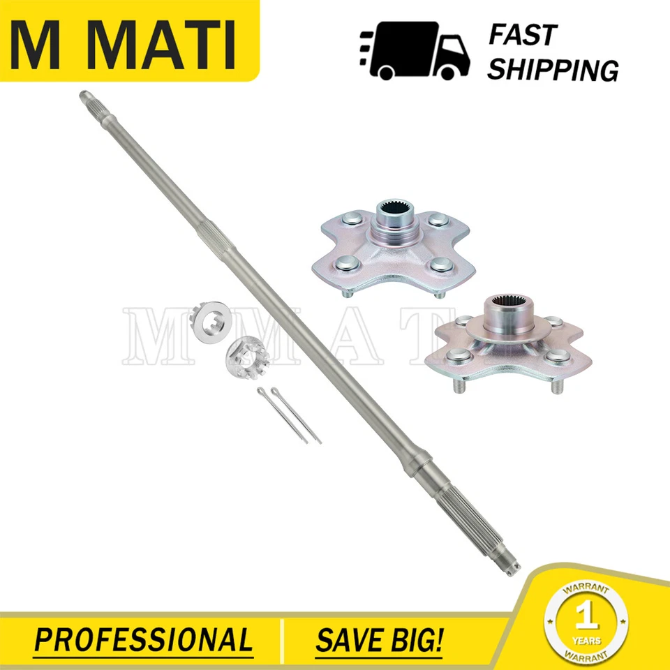 Rear Axle Shaft Wheel Hub for Honda TRX400FW Fourtrax Foreman 400 4x4 1995- 2003 - Image 3 of 4