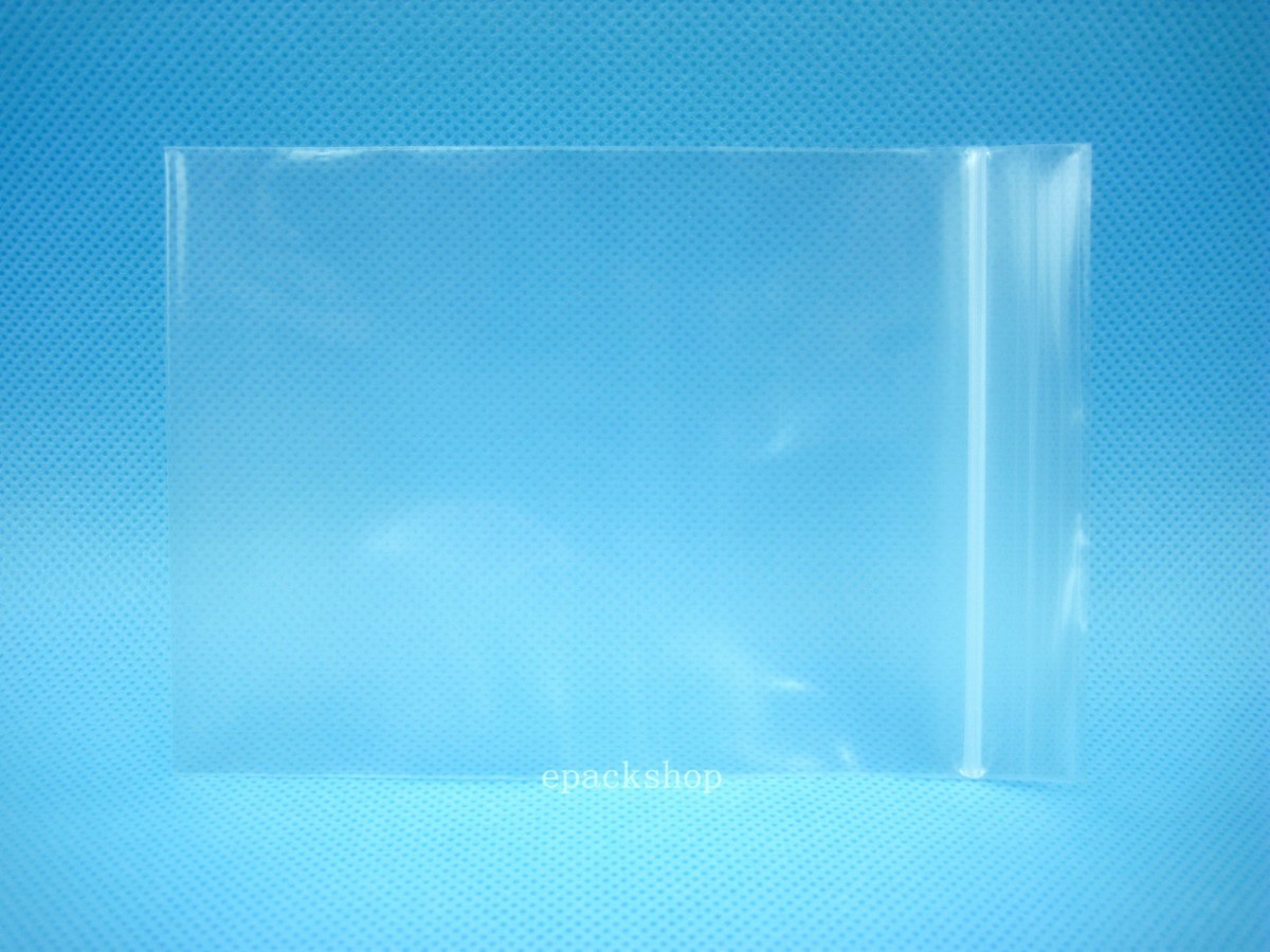 1000 Clear Plastic Poly Reclosable Zipper Bags – 2.7 X 3.9 Inch (70 X 100mm)