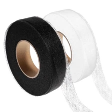 1 Inch Iron Hemming Tape, 2 Rolls 140 Yards No Sewing Hem Tape Iron on Stitch Wi