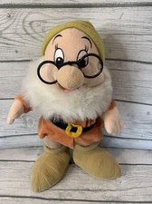 Disney Snow White and the Seven Dwarves Doc 11 Inch Dwarfs 7 Plush Stuffed Toy
