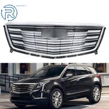 Front Bumper Upper Grill Grille Chrome For Cadillac XT5 2016 2017 2018 2019 2020