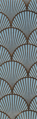 Art Deco Designs #1 decorative paper, laminated bookmark