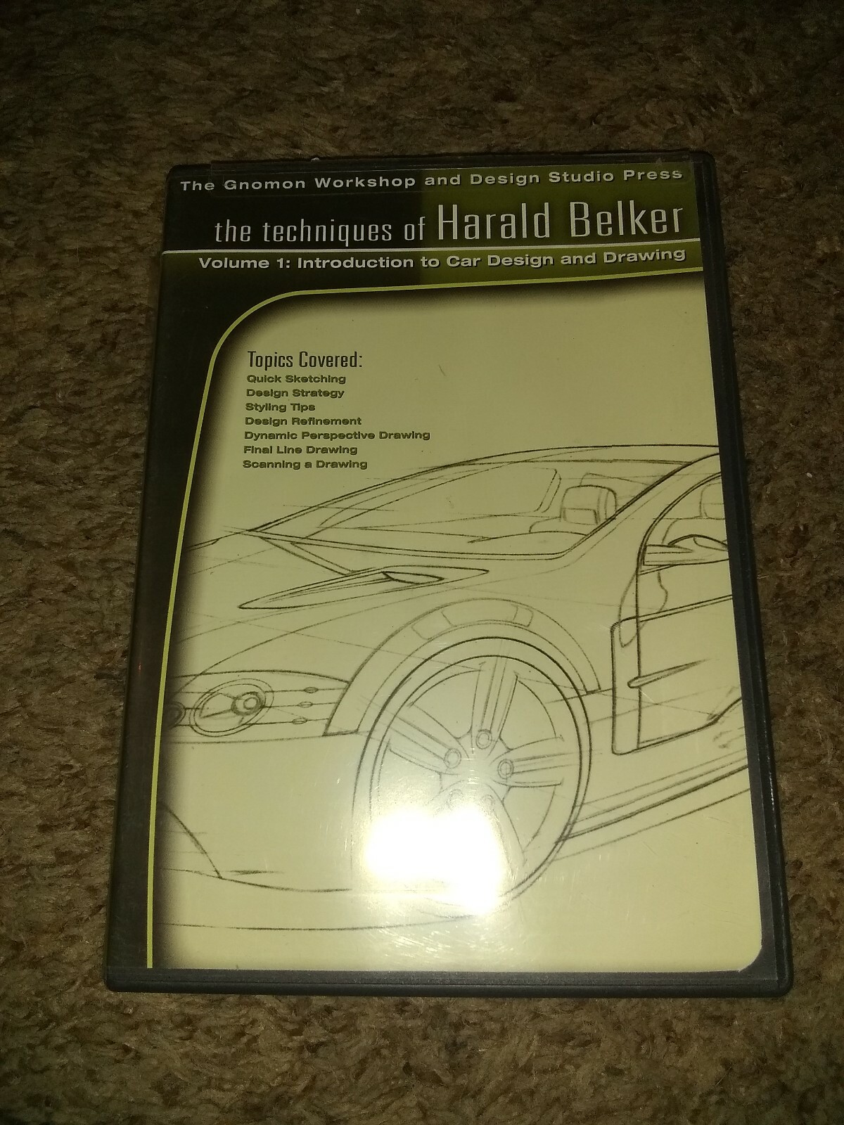 Techniques of Harald Belker 1: Introduction to Car Design and Drawing ...