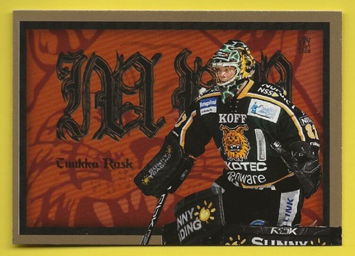 2007-08 Cardset (Finland) MVP RED Tuukka Rask /50 - Picture 1 of 2