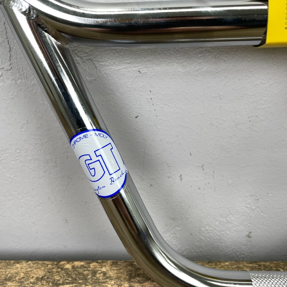 Manillar GT Pro Performer BMX cromado para BMX de la vieja escuela barra de estilo libre 2 piezas A6 Foto 3 de 4