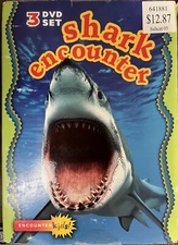 SHARK ENCOUNTER - FOR KIDS - DVD - 3 DISC SET New