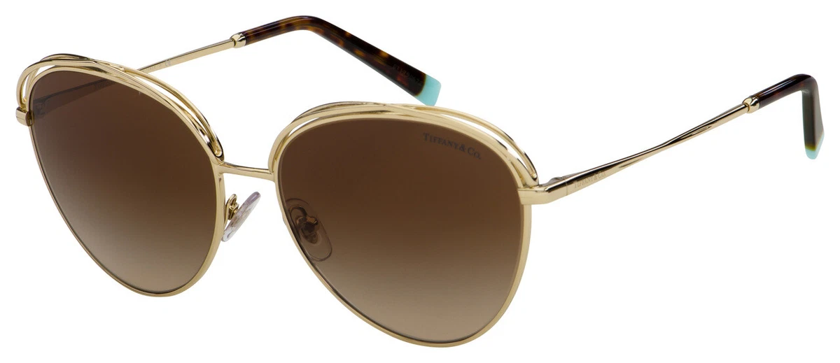 Tiffany & Co. Gold Aviator Sunglasses for Women for sale | eBay display picture 1