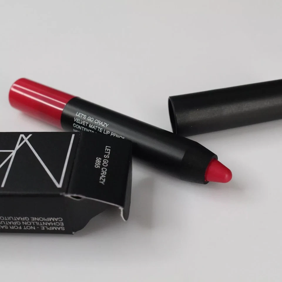NARS Velvet Matte Lip Pencil - Let's Go Crazy 0.08 oz | Enriched & Long-Lasting - Image 2 of 4