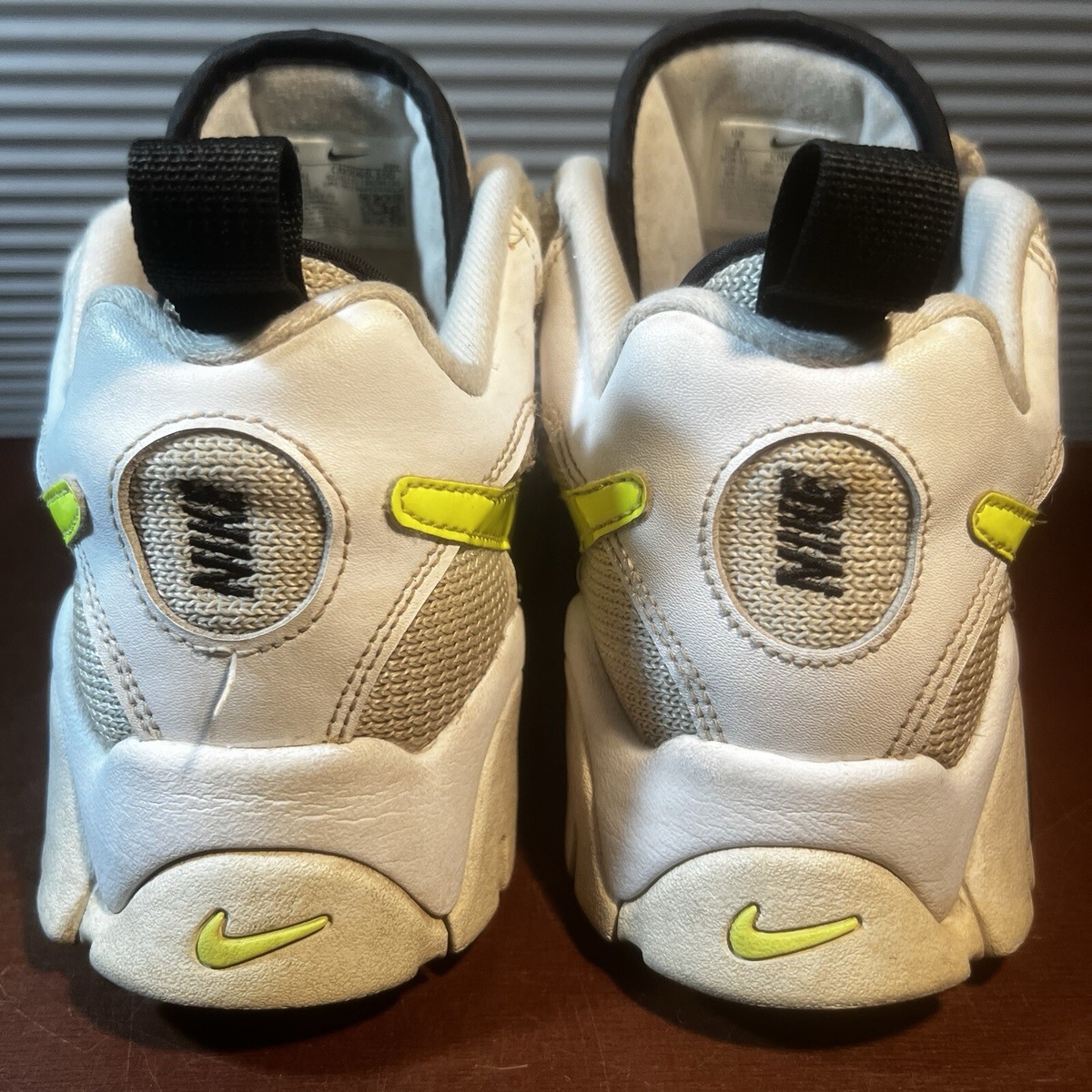 Size 8 - Nike Air Barrage Low White Volt for sale online | eBay