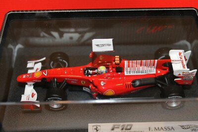 Mattel Hot Wheels Elite Ferrari F10 F.massa Bahrain GP Edition