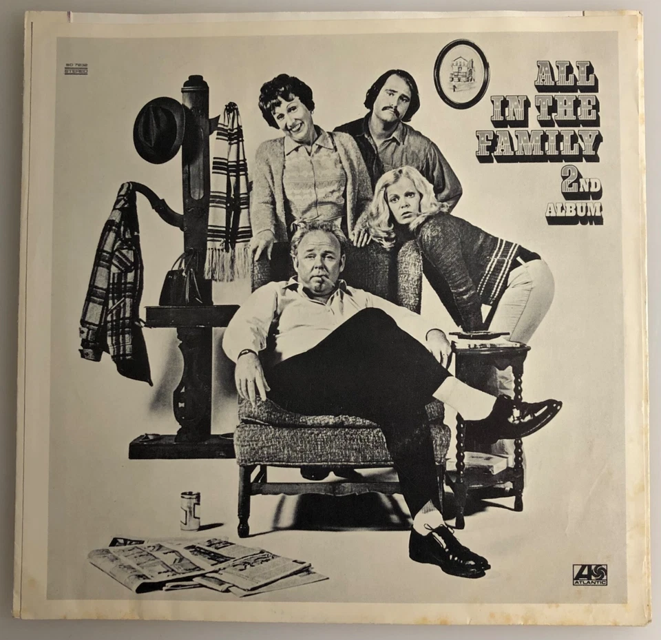 All In The Family / Breasts, Hog Jowls, Archie Meets Mike / 1972 Sampler 45 / NM - Image 3 of 4