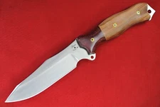 Busse Combat Custom Jack Hammer Variant .18" Satin INFI Full Mosaic Wood Handle