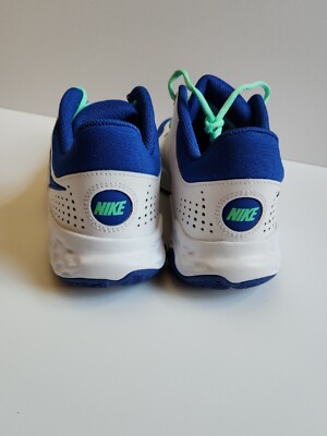 NIKE FLY BY MID 3 Basketball Shoes Mens 11 White Blue Sneakers DD9311-102 NEW Nike Fly.By Mid 3 White Game Royal Men main image 4