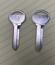 2x Thunderbird Key Blank Set T-bird Tbird 65 66 67 Ford Trunk Glove Box 68 69