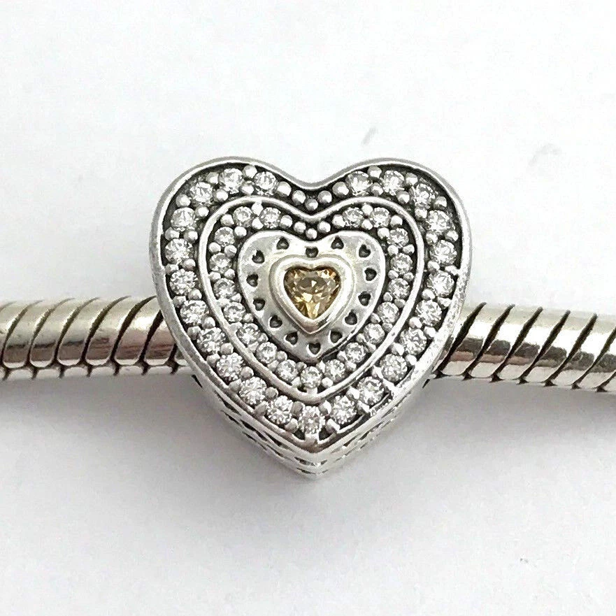 Pandora lavish discount heart charm