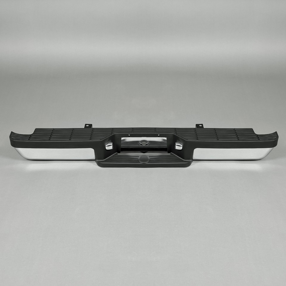 Chrome/ Black Rear Step Bumper Face Bar Step Pad For Ford Ranger ...