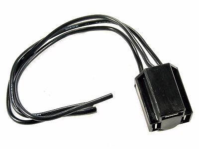 AMC Headlight Wiring Socket Pigtail- 3 Wire- Low & Low/High Beam- 1pc- #005