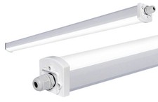 36W LED Batten Light 4ft Frosted Cover Triproof Fitting IP66 Replacement for T8