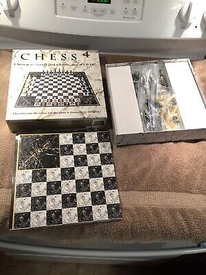 Chess 4 Player Board Game Set Item #19951 Wow Toys 100% Complete