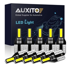 AUXITO T10 LED License Plate Light Bulbs 6000K Super Bright White 168 2825 194