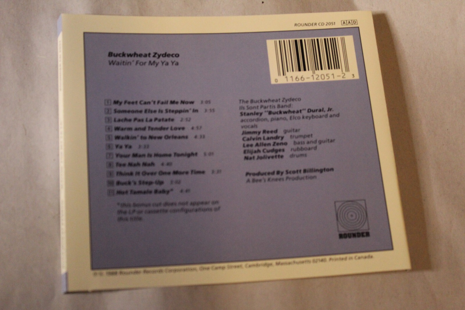 Waitin' for My YaYa by Buckwheat Zydeco (CD, 1992) 11661205123 eBay