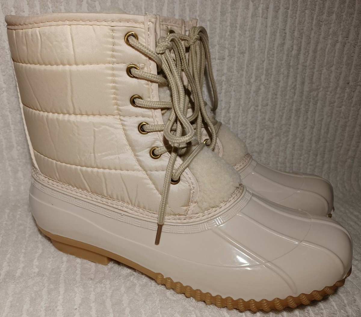 Boat Shoes Sperry Duck Boots White Sperry Boots Sperry Fleece