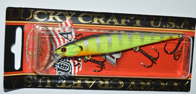 lucky craft slender pointer 97mr 3 7/8'' suspending jerkbait gorgeous purple char