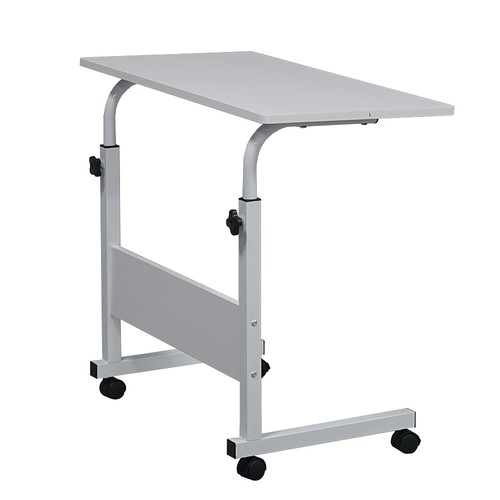 Computer Desk Height Adjustable Sofa Side Laptop Table Chipboard Removable - Picture 24 of 33