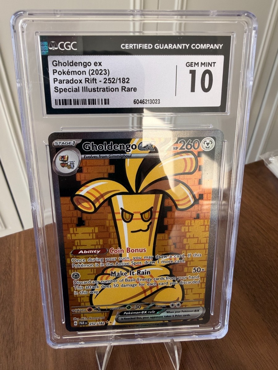 2023 Pokemon GHOLDENGO EX Paradox Rift Special Illustration Rare