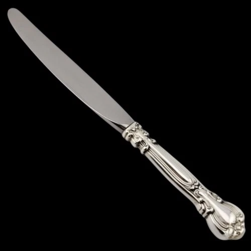 Chantilly Gorham Dinner Knife Modern Hollow Blades Sterling Silver  8 7/8"