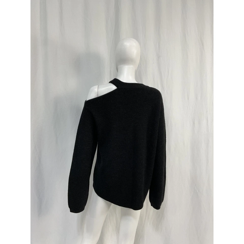 Suéter de Lana Negro Terciopelo 'Elise' Talla M Foto 3 de 4