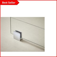 High-Quality Polished Chrome Wetroom Bracket - 45mm x 45mm x 25mm Dimensions