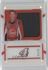 2022 Panini National Treasures Silhouettes Holo Silver 4/10 Kevin Harvick 12ty