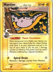 Mantine (Delta Species) 20/101 EX Dragon Frontiers Rare