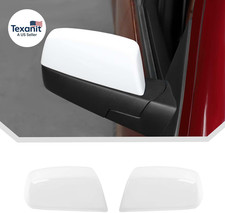 White Side Mirror Cover Trim Fit for 2014-2018 Chevrolet Silverado/Gmc-Sierra Mi