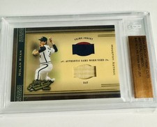 2004 Playoff Prime Cuts Nolan Ryan DUAL RELIC Patch/Bat #49 16/25 BGS Authentic