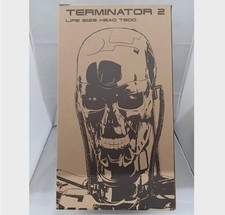 Terminator 2 T-800 Endoskeleton Life Size Head 1 1 Scale OGRM Light Up Used