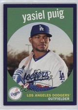 2018 Topps Archives 1959 Design Purple 144/175 Yasiel Puig #6 3gb
